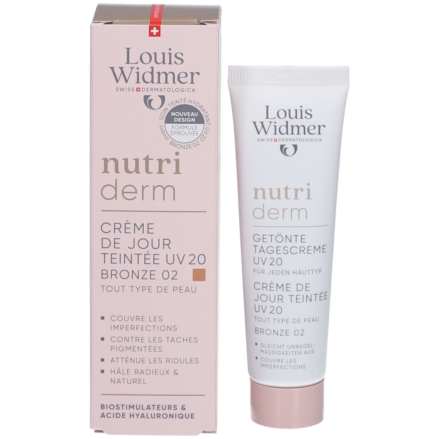 Louis Widmer Nutriderm Getönte Tagescreme UV20 Bronze 02