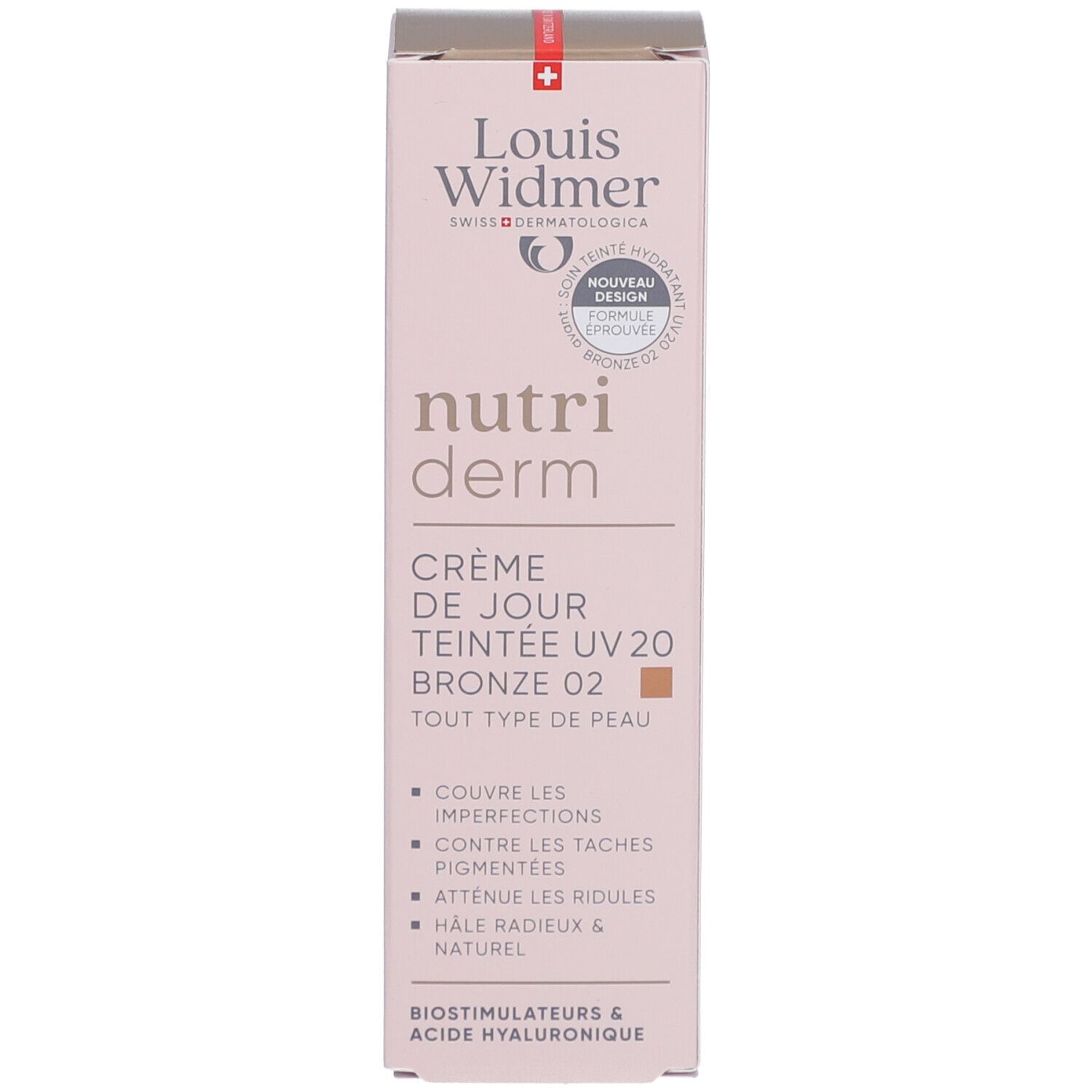 Louis Widmer Nutriderm Getönte Tagescreme UV20 Bronze 02