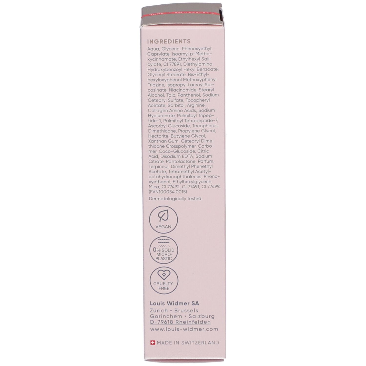 Louis Widmer Nutriderm Getönte Tagescreme UV20 Bronze 02