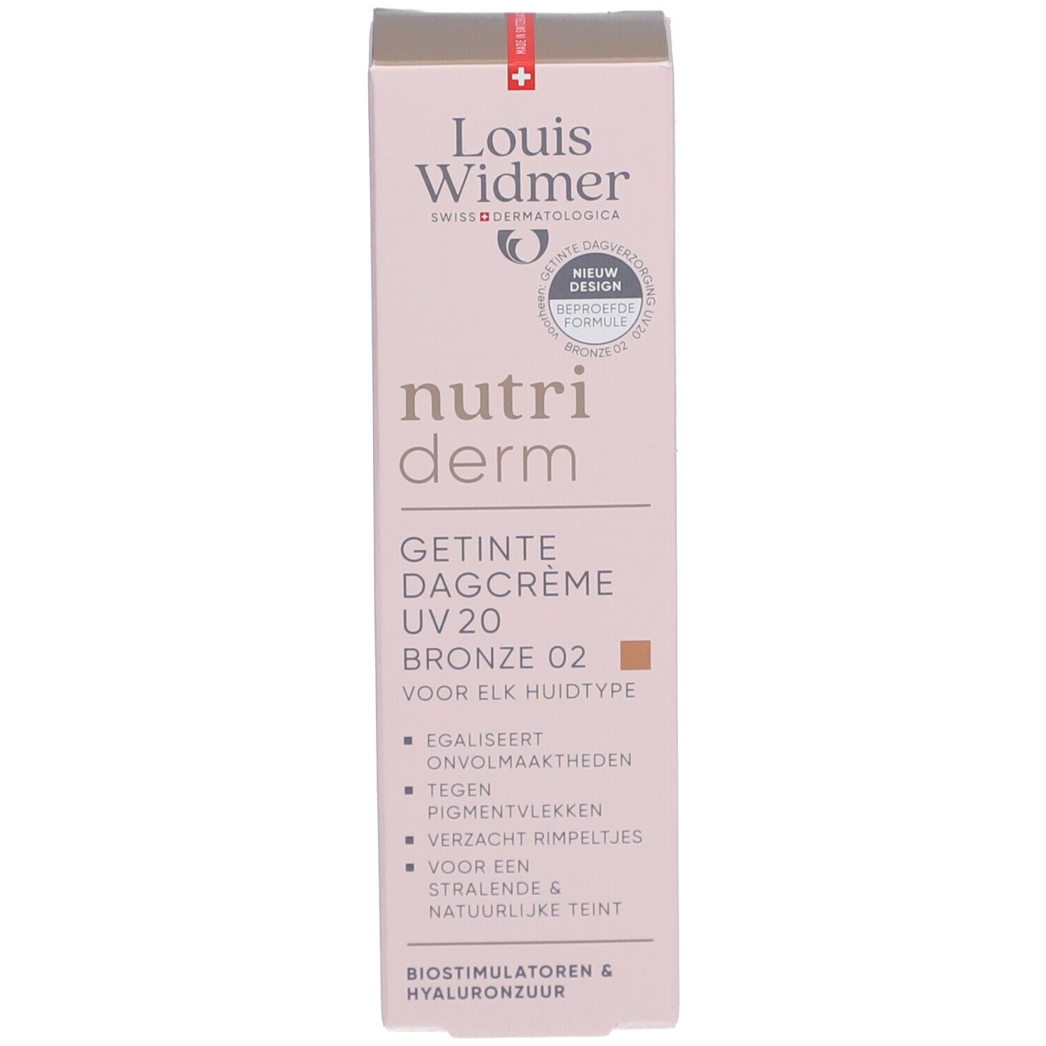 Louis Widmer Nutriderm Getönte Tagescreme UV20 Bronze 02