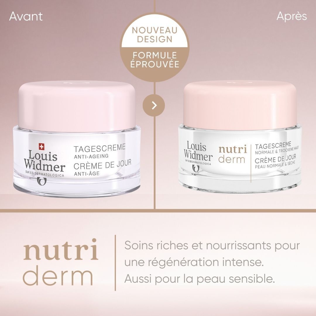 Louis Widmer Nutriderm Crème de Jour Sans Parfum