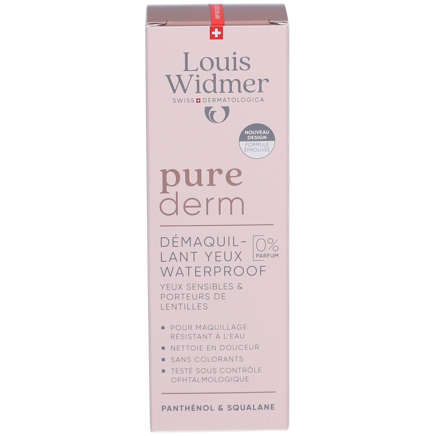 Louis Widmer Purederm Waterproof Augen Make-up Entferner Ohne Parfum
