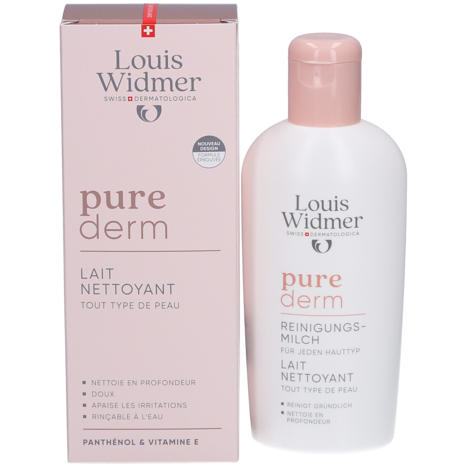 Louis Widmer Purederm Lait Nettoyant