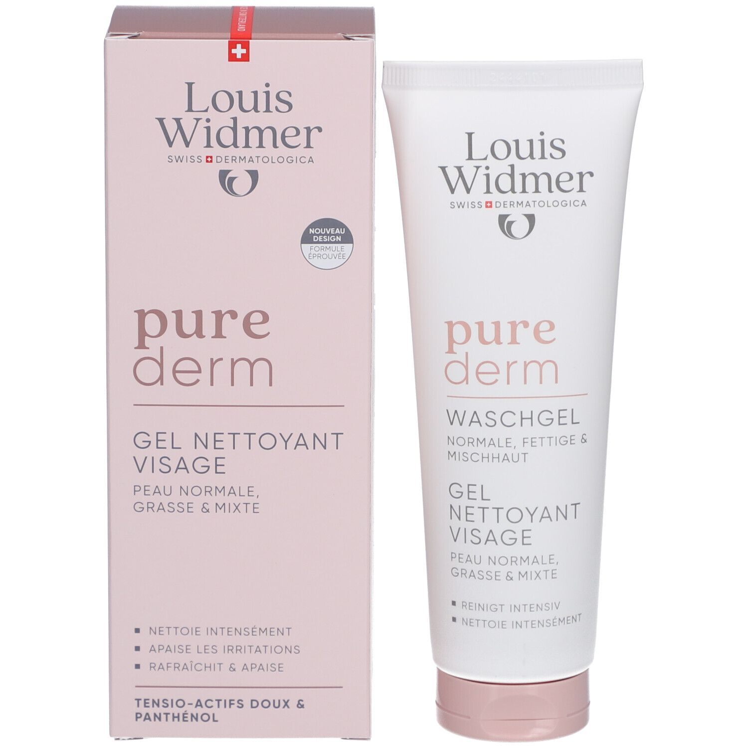 Louis Widmer Purederm Gel Nettoyant Visage