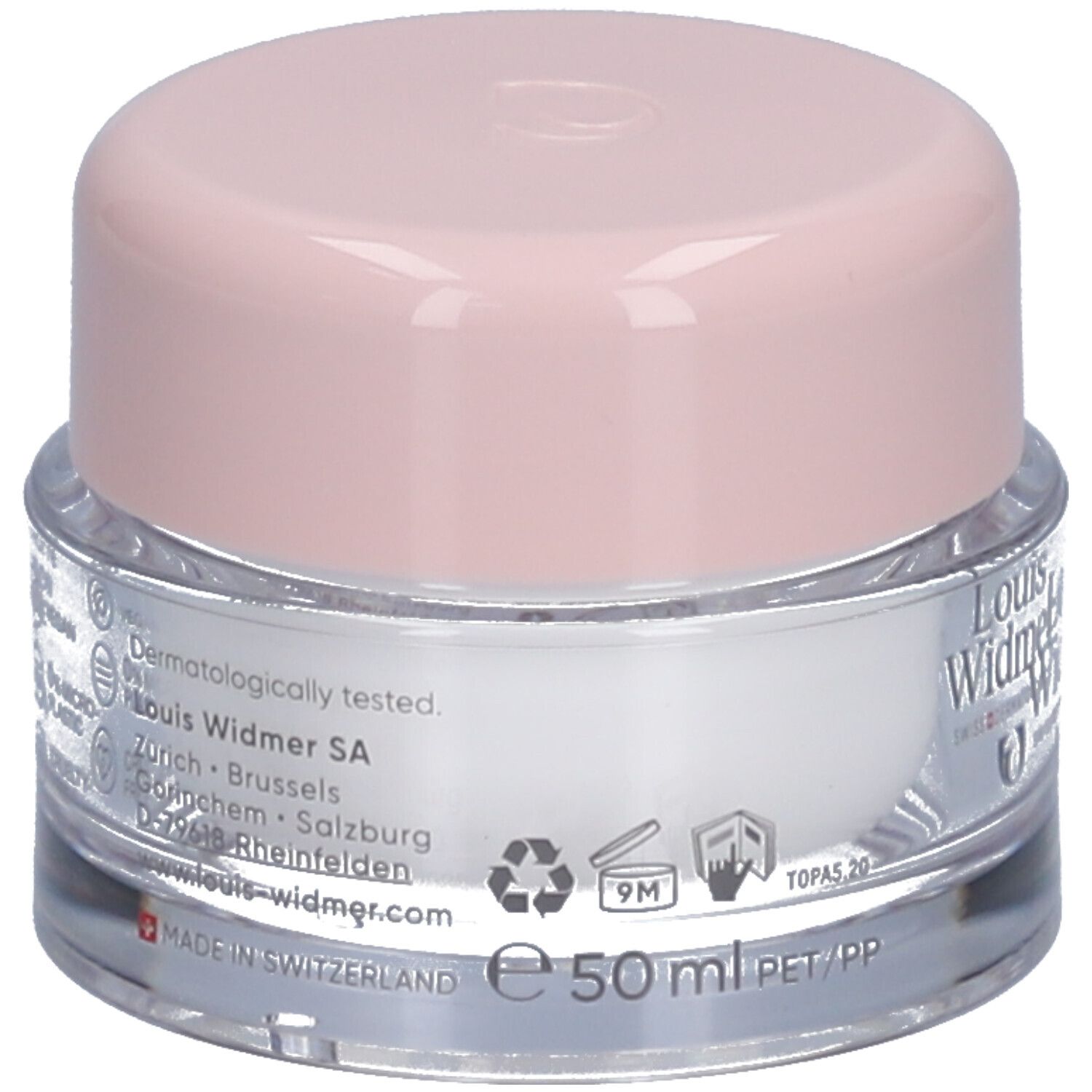 Louis Widmer Hydraderm Émulsion de Nuit Légèrement Parfumée (Nachtcreme mit leichtem Duft)