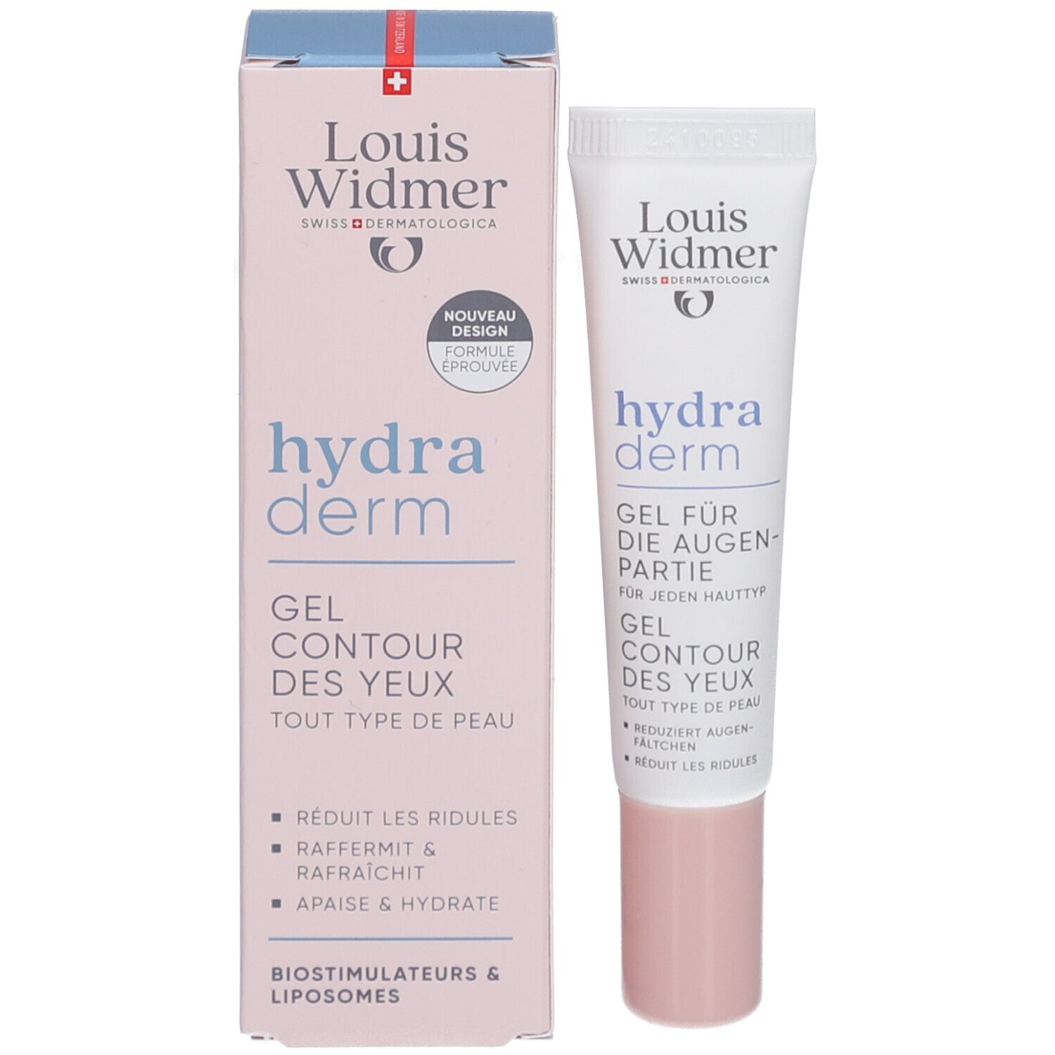 Louis Widmer Hydraderm Gel Augenkontur Leicht parfümiert