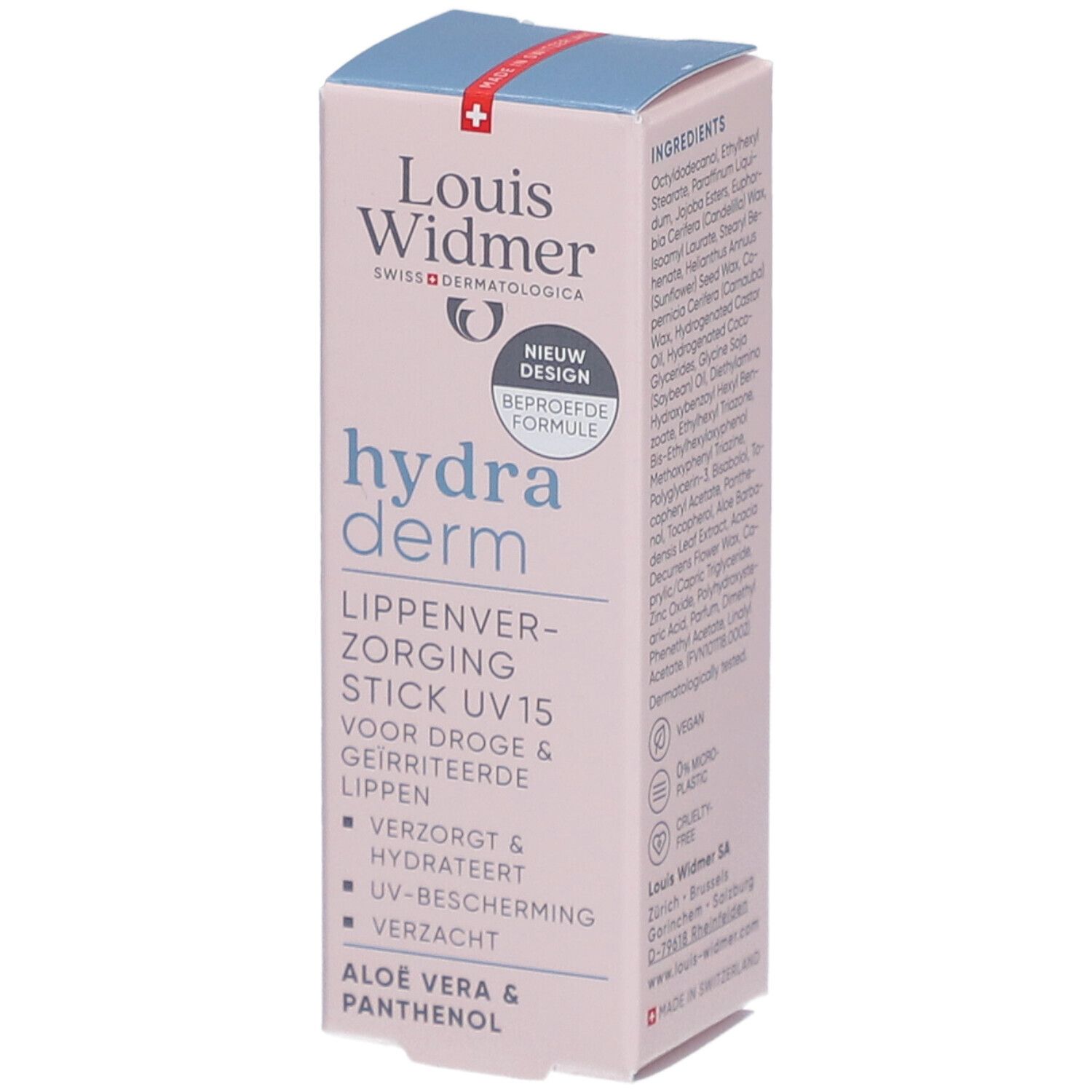 Louis Widmer Hydraderm Stick Soin des Lèvres SPF15