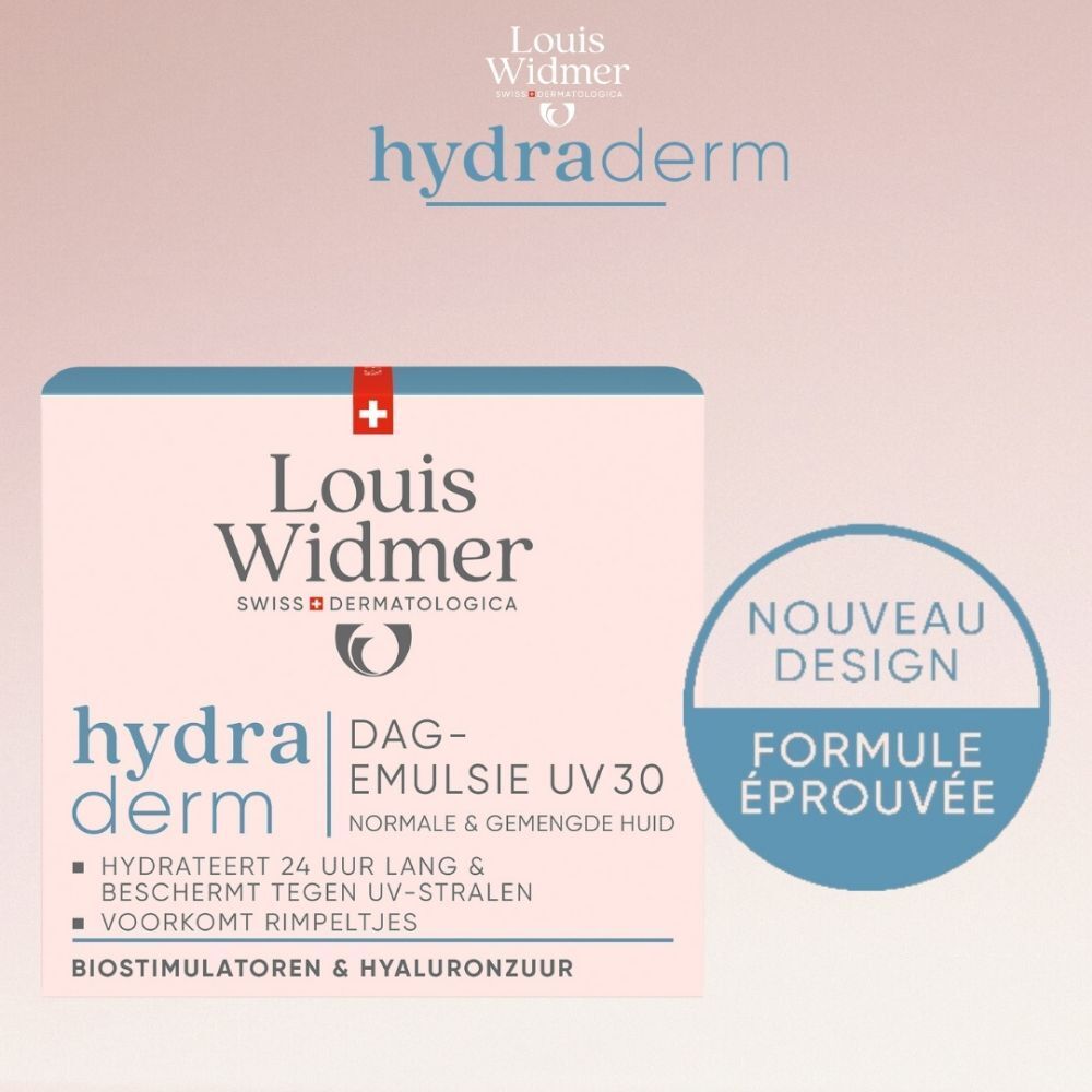 Louis Widmer Hydraderm Émulsion de Jour UV30 Légèrement Parfumée