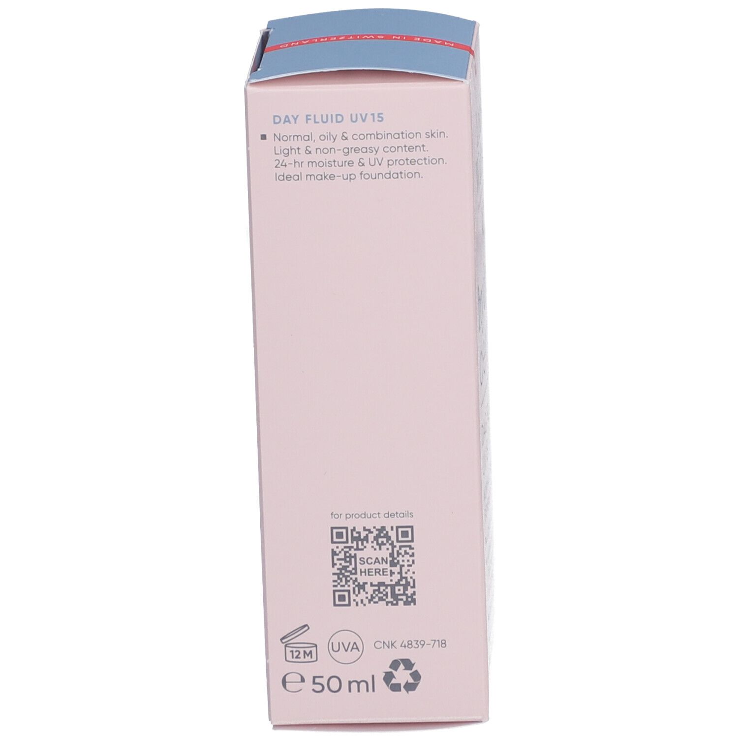 Louis Widmer Hydraderm Tagesfluid UV15 Leicht parfümiert