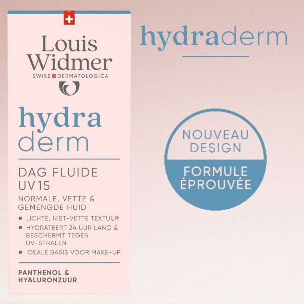 Louis Widmer Hydraderm Fluide de Jour UV15 Légèrement Parfumé