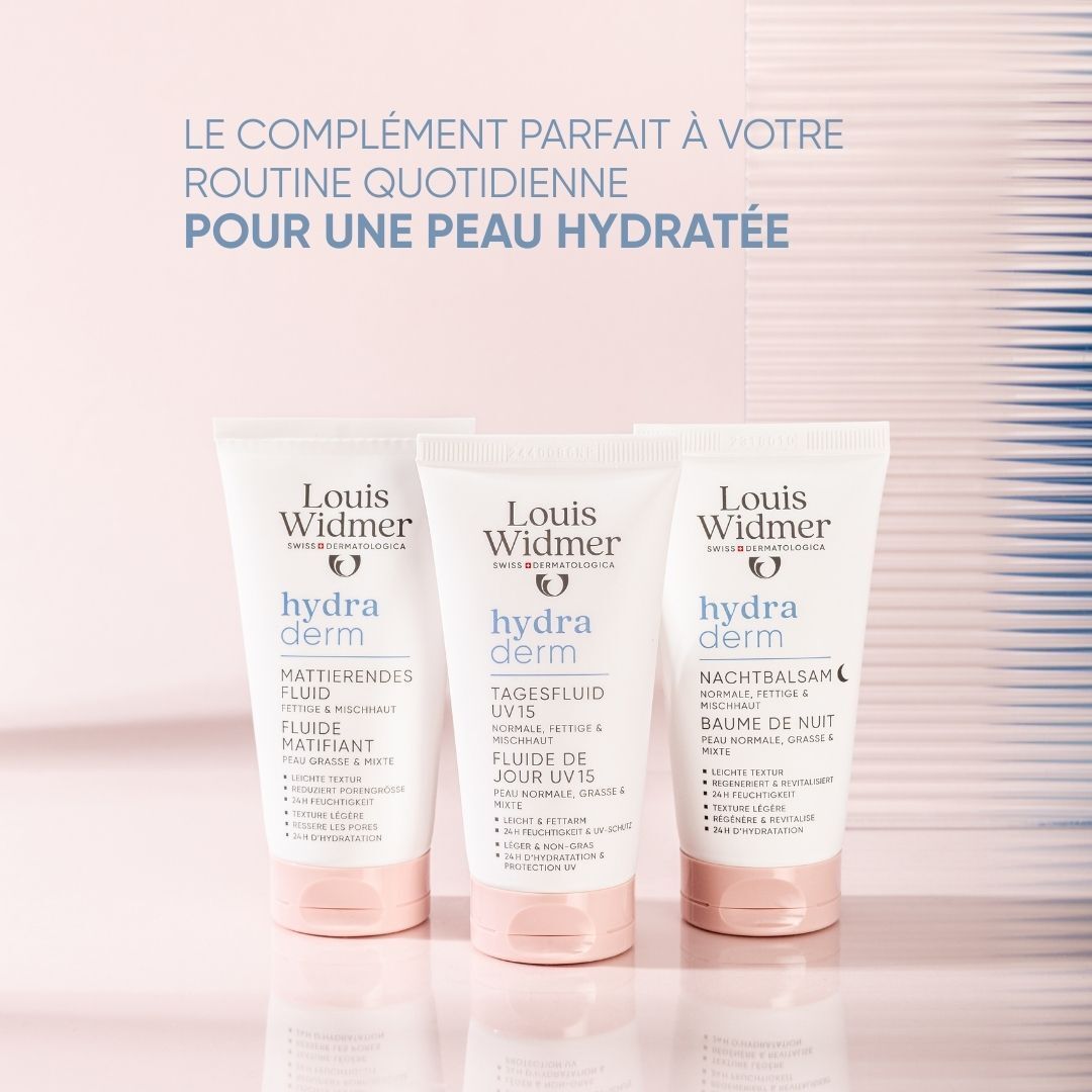 Louis Widmer Hydraderm Fluide de Jour UV15 Légèrement Parfumé