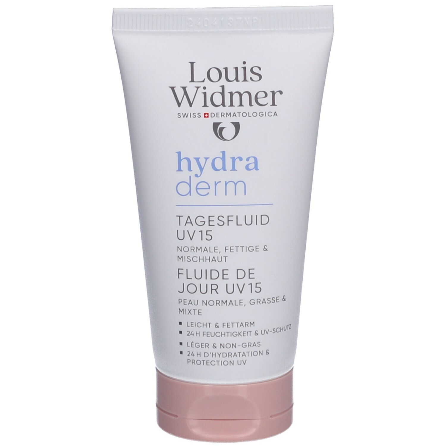 Louis Widmer Hydraderm Fluide de Jour UV15 Sans Parfum