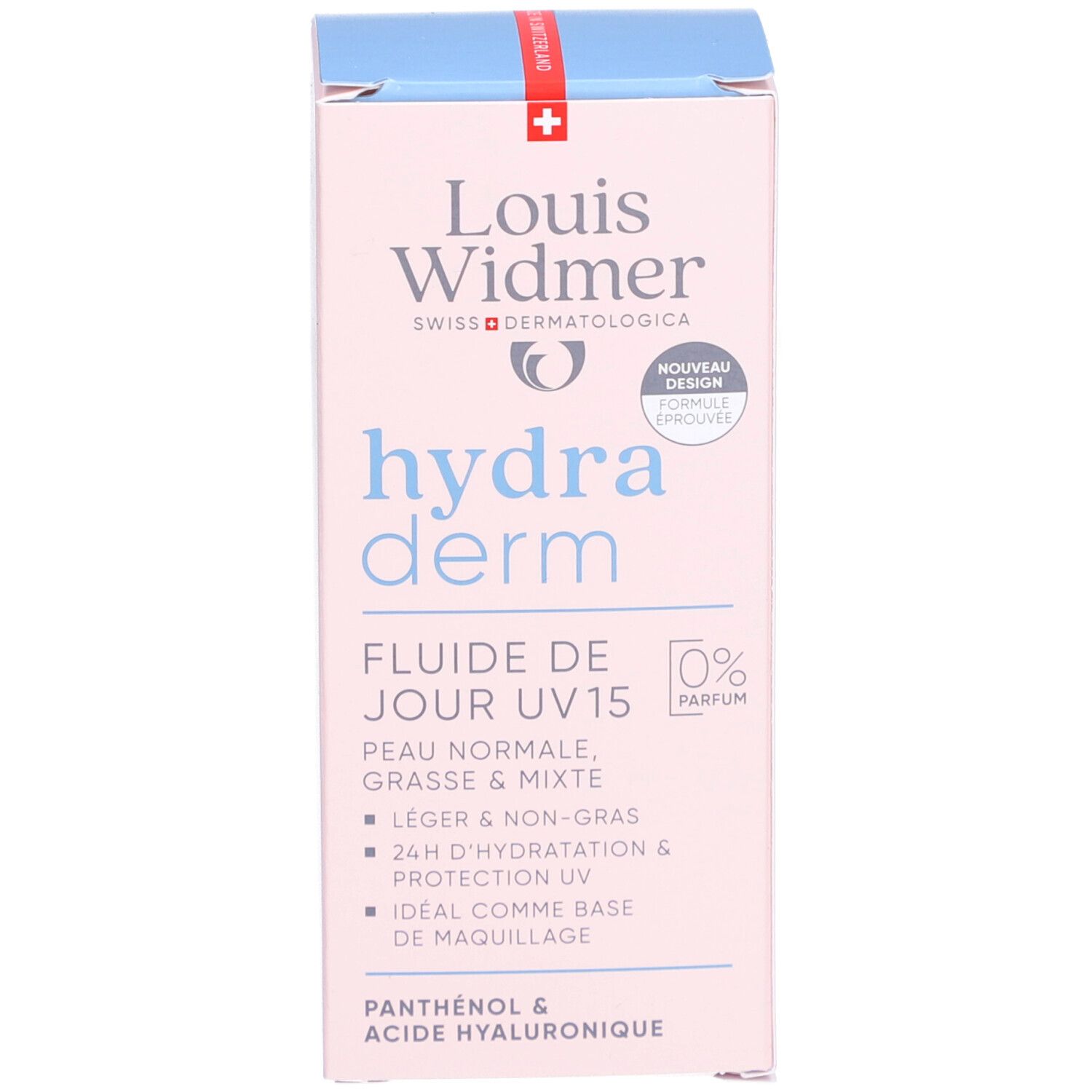 Louis Widmer Hydraderm Fluide de Jour UV15 Sans Parfum