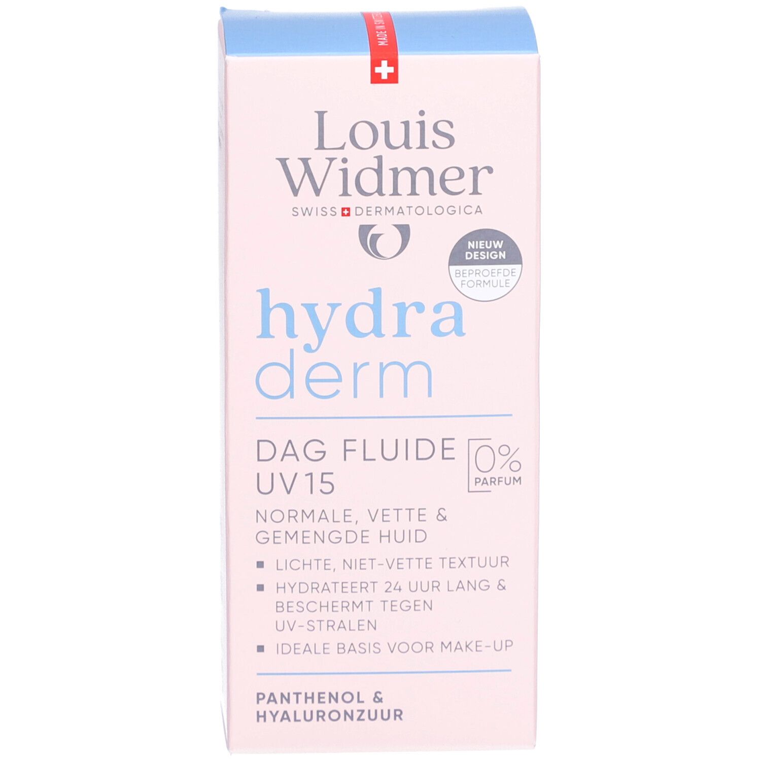 Louis Widmer Hydraderm Fluide de Jour UV15 Sans Parfum