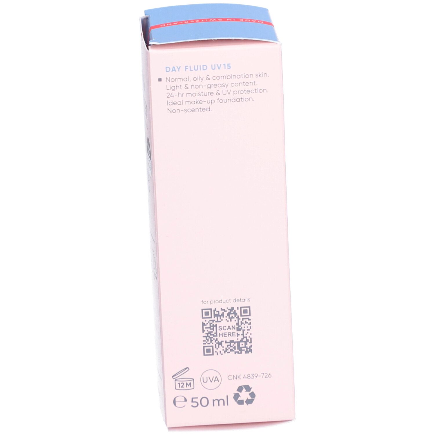 Louis Widmer Hydraderm Fluide de Jour UV15 Sans Parfum