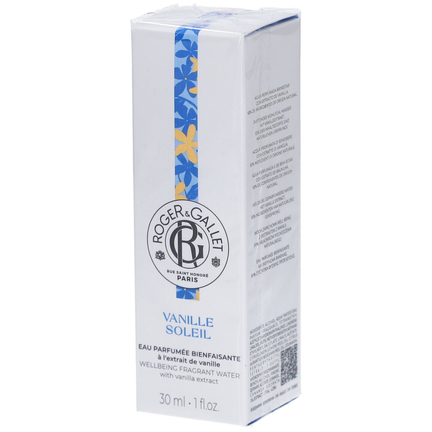 Roger&Gallet Wohltuendes Eau Parfumée Vanille Soleil 30ml