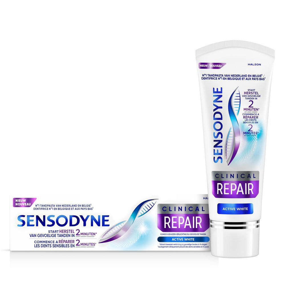Sensodyne Dentifrice Clinical Repair Active White