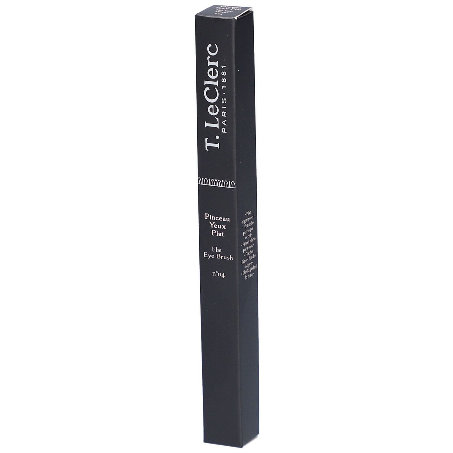 T. LeClerc Gesichtspinsel Flat Brush 04