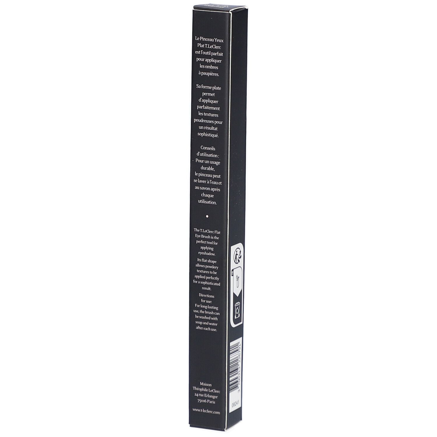 T. LeClerc Gesichtspinsel Flat Brush 04