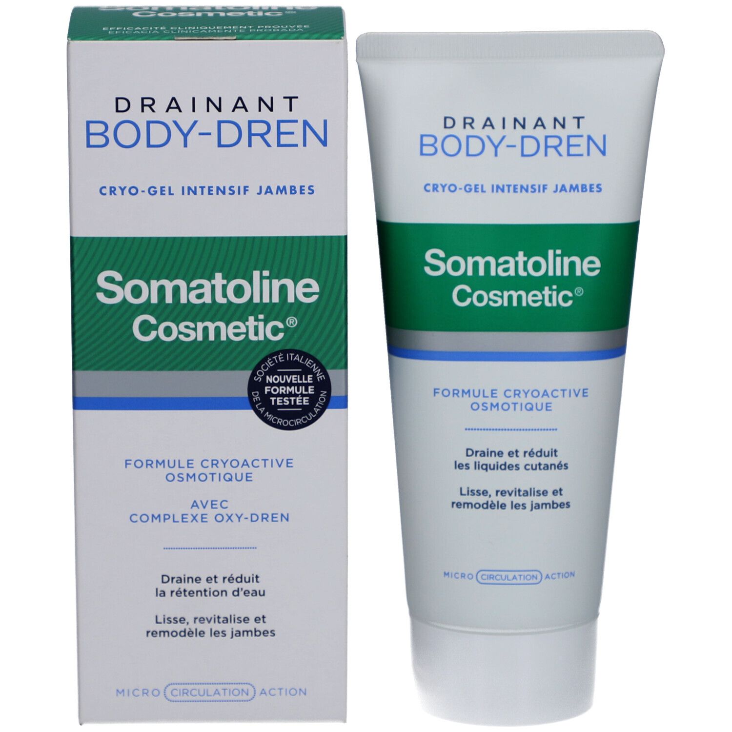 Somatoline Cosmetic® Drainant BODY-DREN Cryo-Gel Intensif Jambes