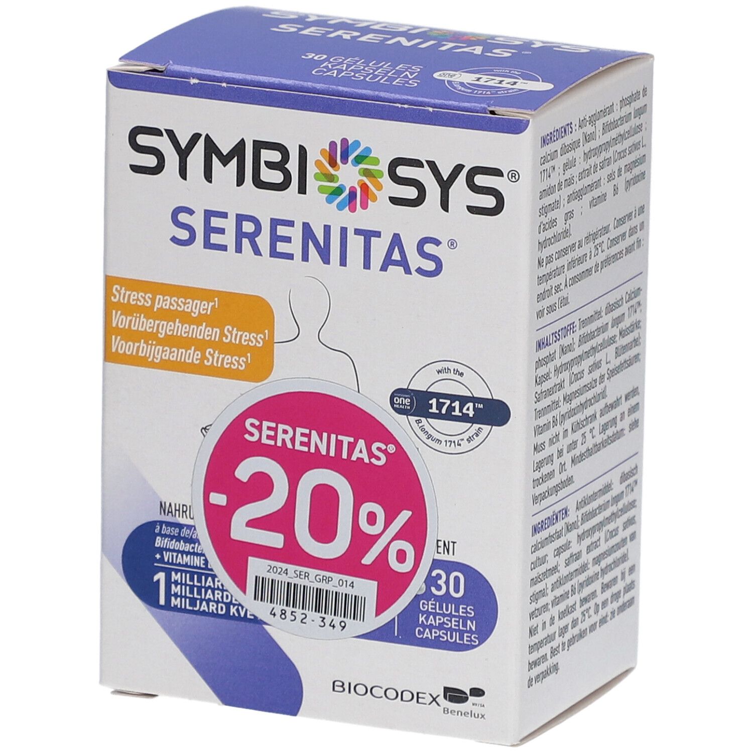Symbiosys® Serenitas® - 20 %