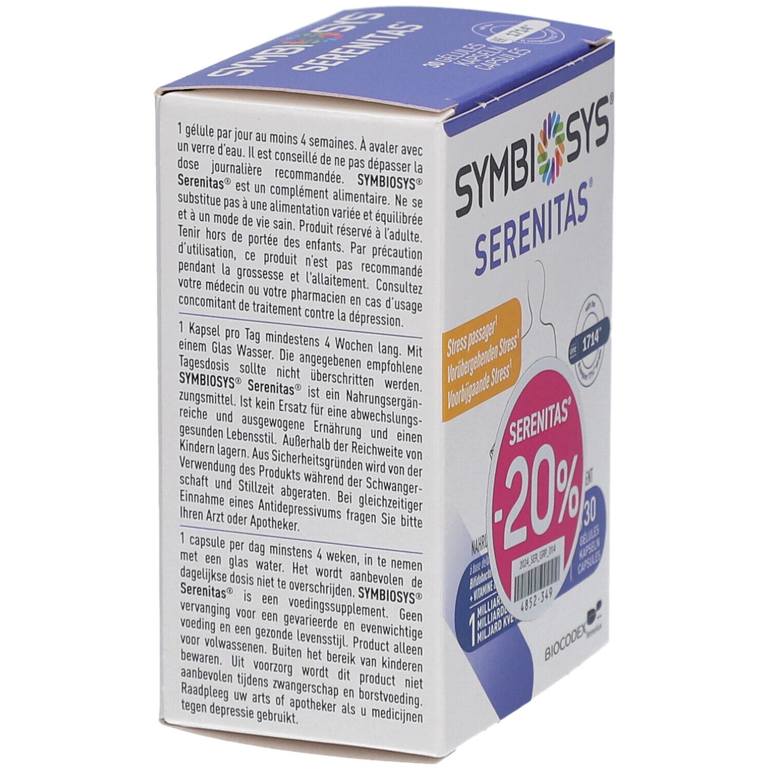 Symbiosys® Serenitas® - 20 %