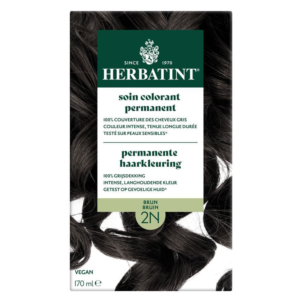 Herbatint Soin Colorant Permanent 2N Brun