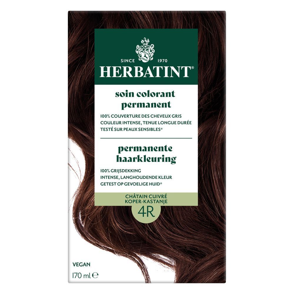 Herbatint Soin Coloration Permanente 4R Châtain Cuivré