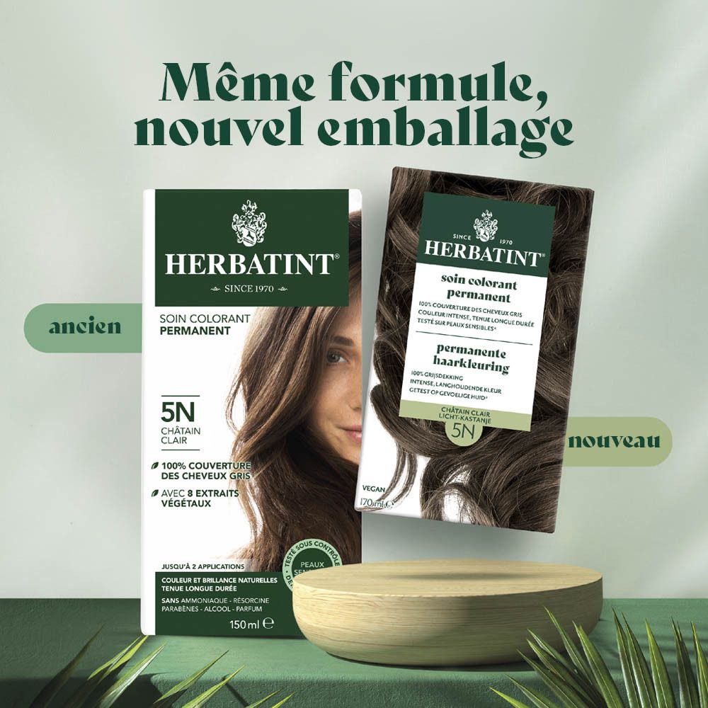 Herbatint Soin Coloration Permanente 4R Châtain Cuivré
