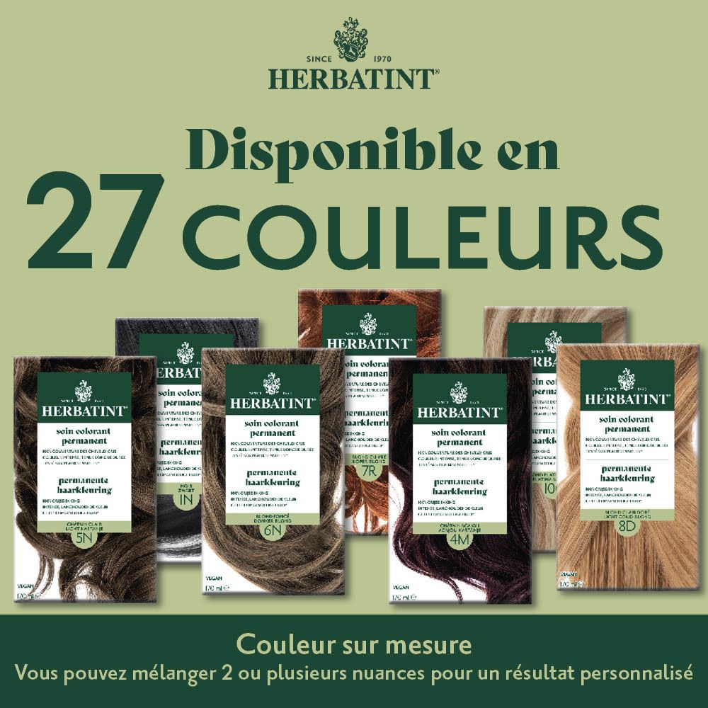 Herbatint Soin Coloration Permanente 4R Châtain Cuivré