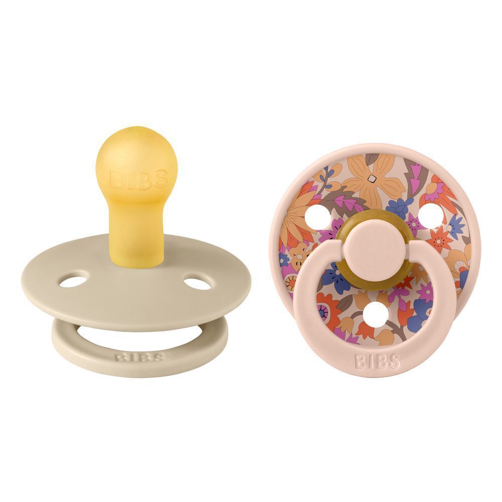 BIBS® Liberty Sauger Größe 1 (ab 0 Monaten) Garden Blossom Blush