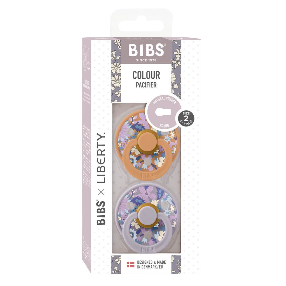 Bibs Sucette x Liberty Garden Blossom Pumpkin 6+m