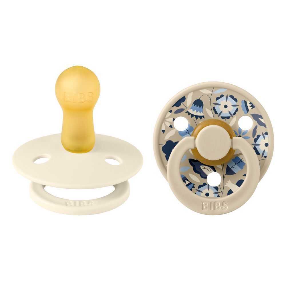 BIBS® Liberty Sauger Größe 2 (ab 6 Monaten) Garden Bobo Ivory