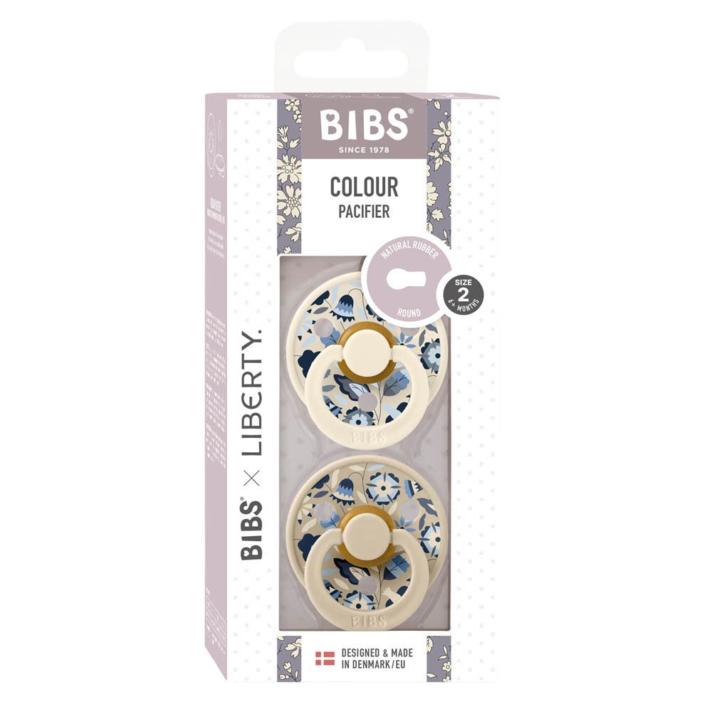BIBS® Liberty Sauger Größe 2 (ab 6 Monaten) Garden Bobo Ivory