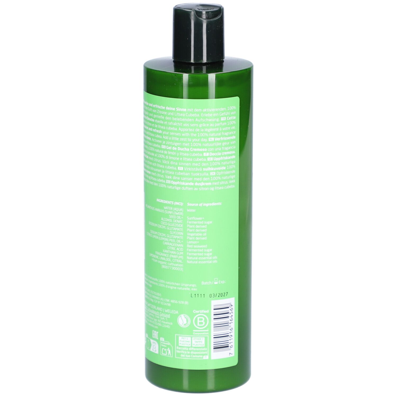 Weleda Citrus Refresh Bio-Cremedouche