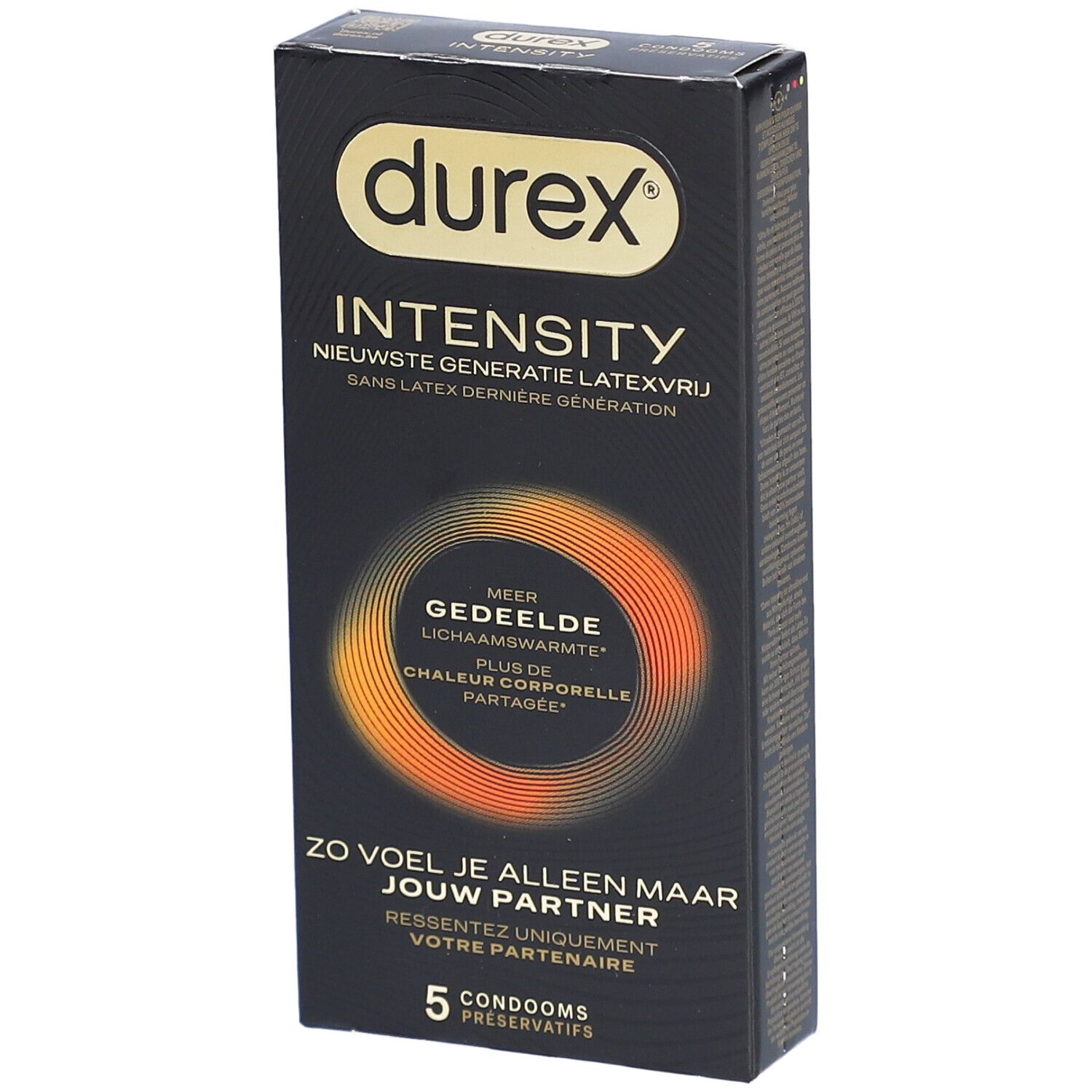 Durex Intensity Kondome für Männer | Latexfrei Ultra Dünn Ultra Gleitfähig | Mehr Geteilte Körperwärme*