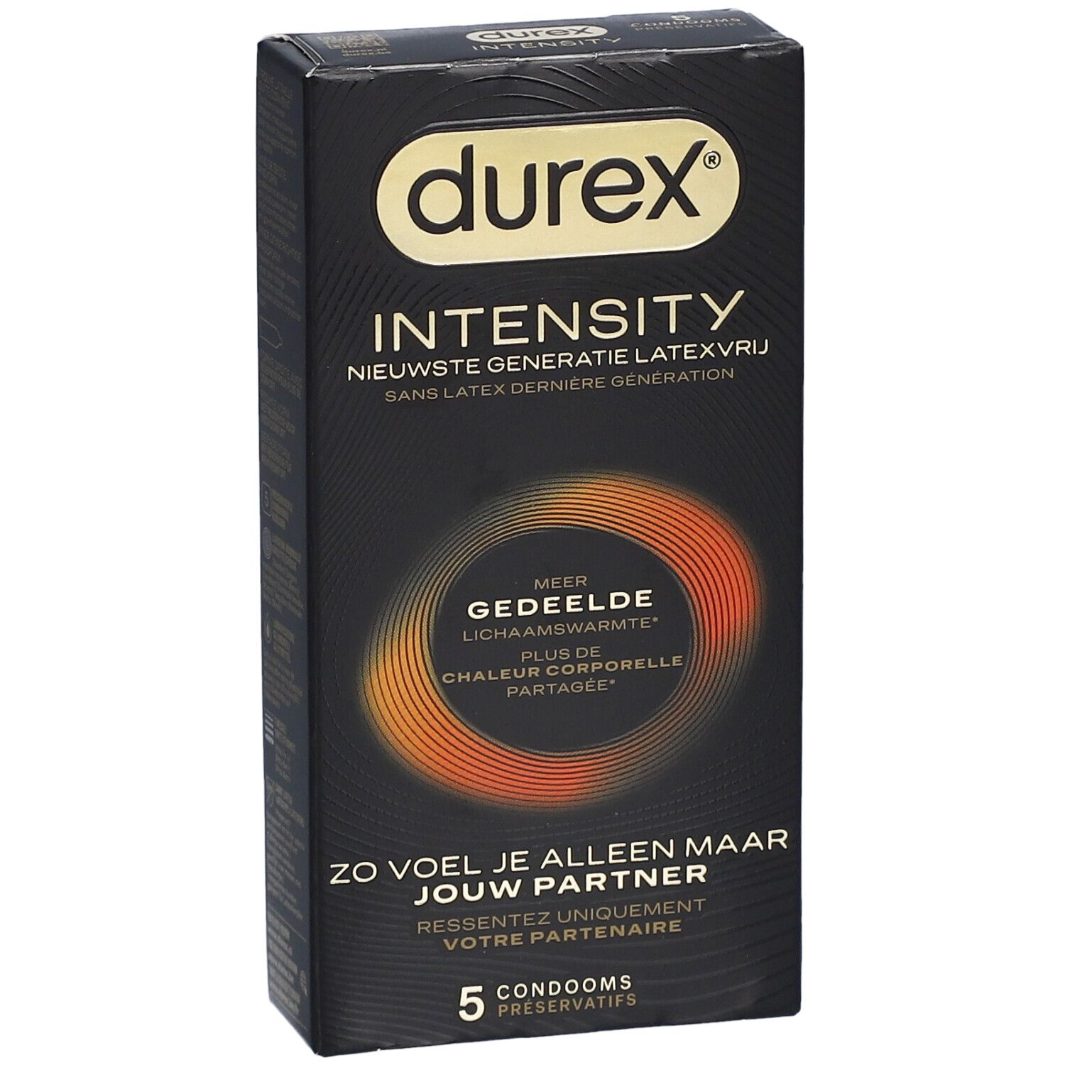 Durex Intensity Kondome für Männer | Latexfrei Ultra Dünn Ultra Gleitfähig | Mehr Geteilte Körperwärme*