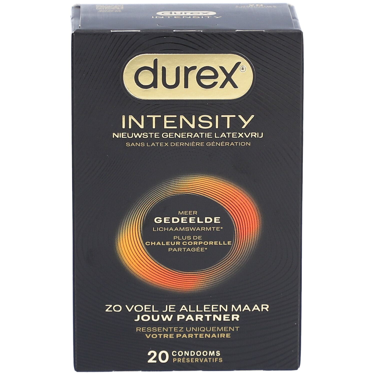 Durex Intensity Kondome für Männer | Latexfrei Ultra Dünn Ultra Gleitfähig | Mehr Geteilte Körperwärme*