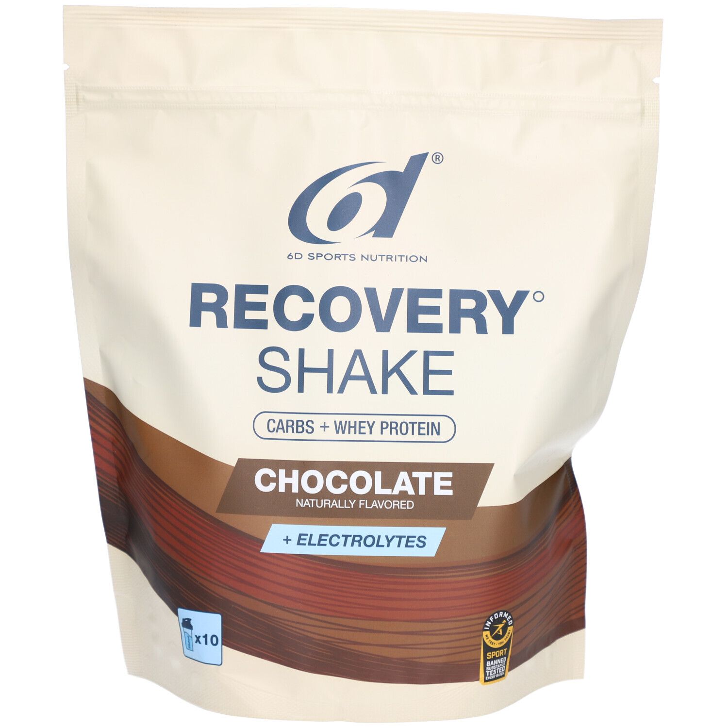 6d Sports Nutrition Erholungsshake Schoko