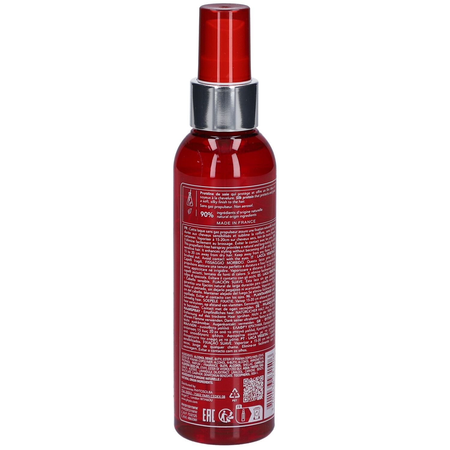 Phyto Pflanzliches Haarspray Flexible Fixierung