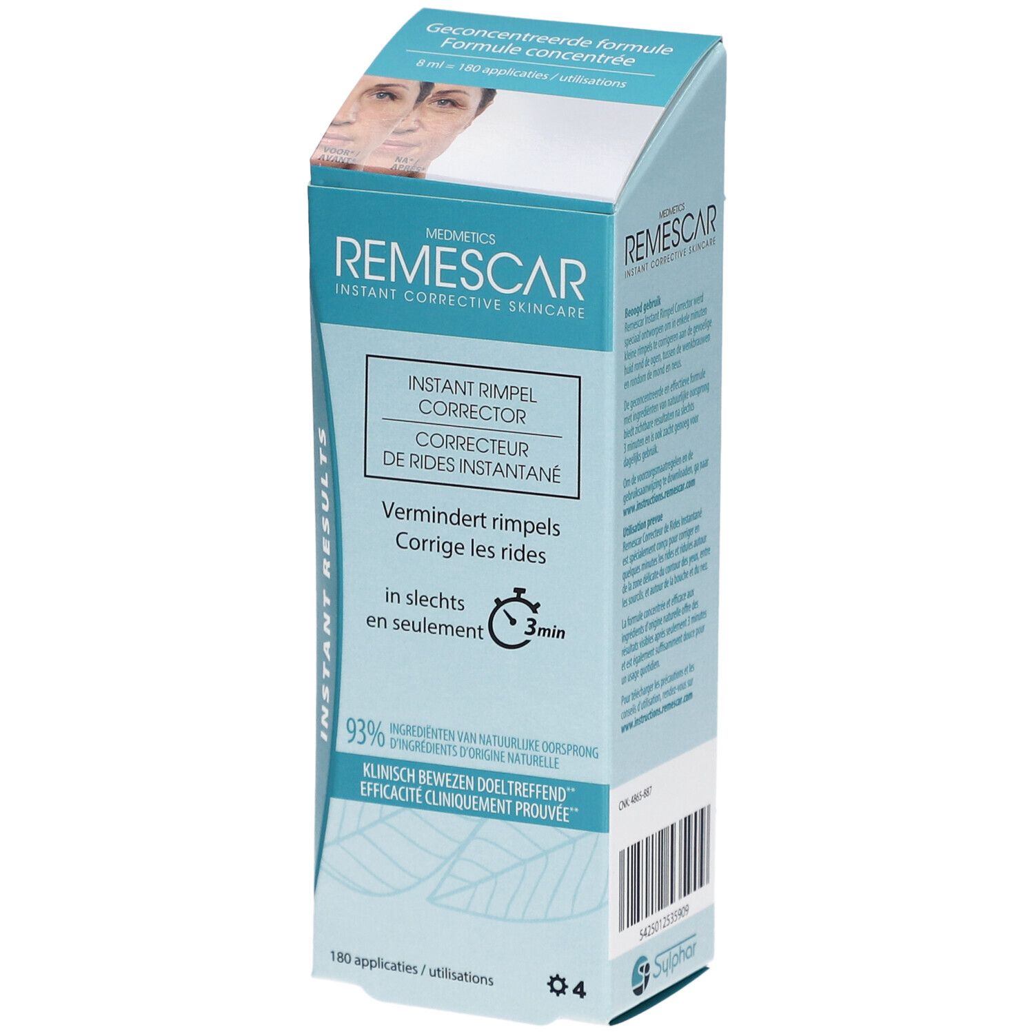Remescar Sofort-Rimpel-Korrektor