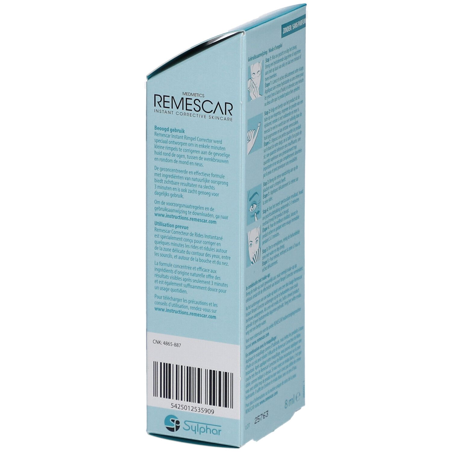 Remescar Sofort-Rimpel-Korrektor
