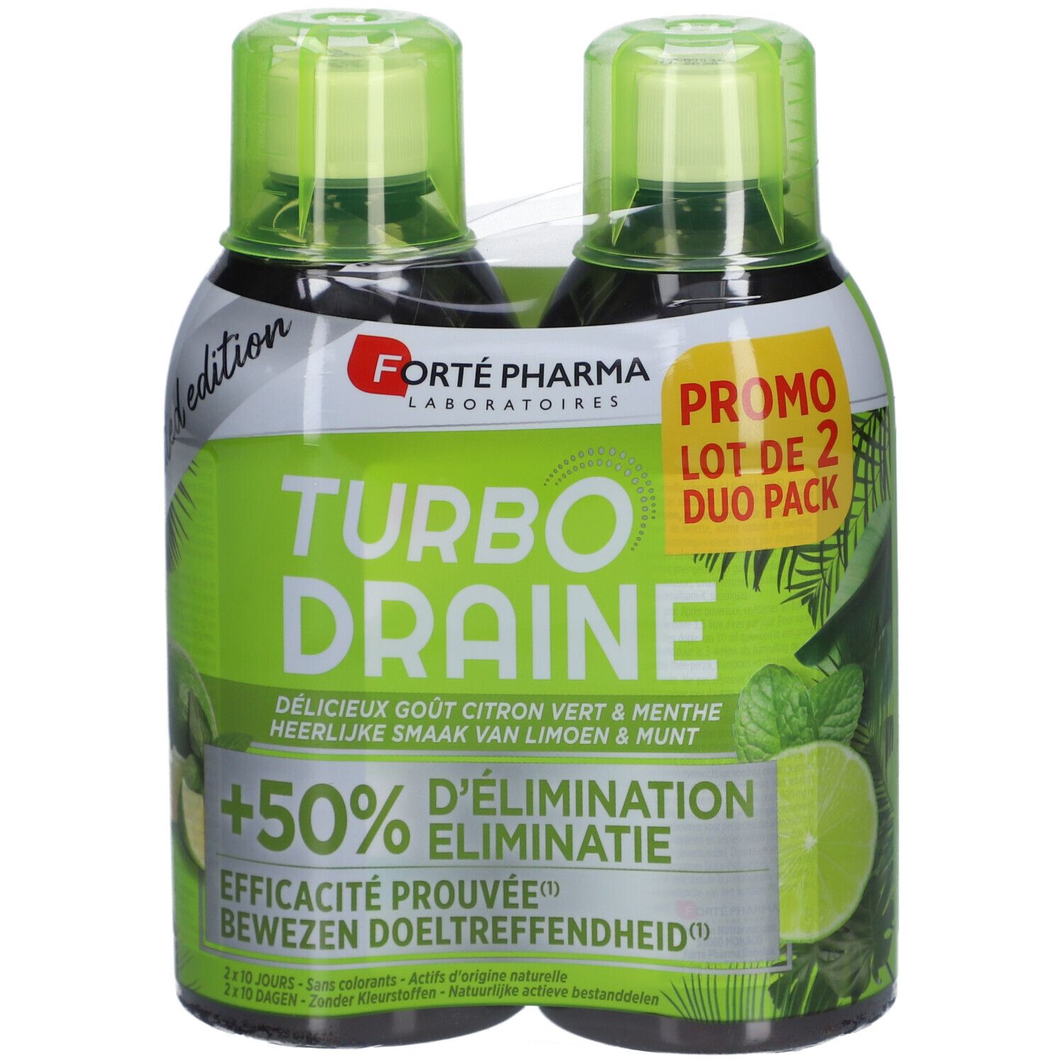 Forté Pharma Turbodrain Minze - Limette