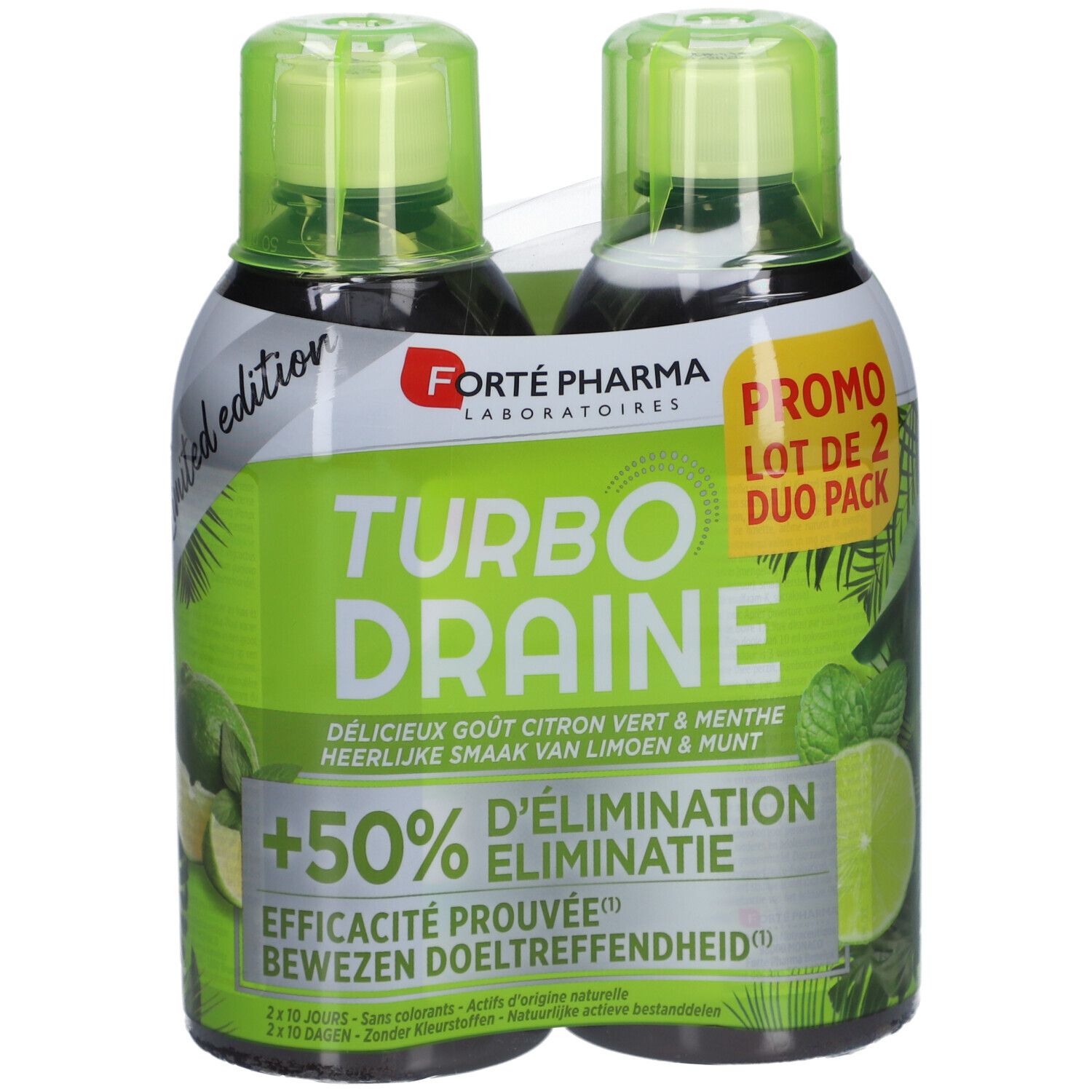 Forté Pharma Turbodrain Minze - Limette