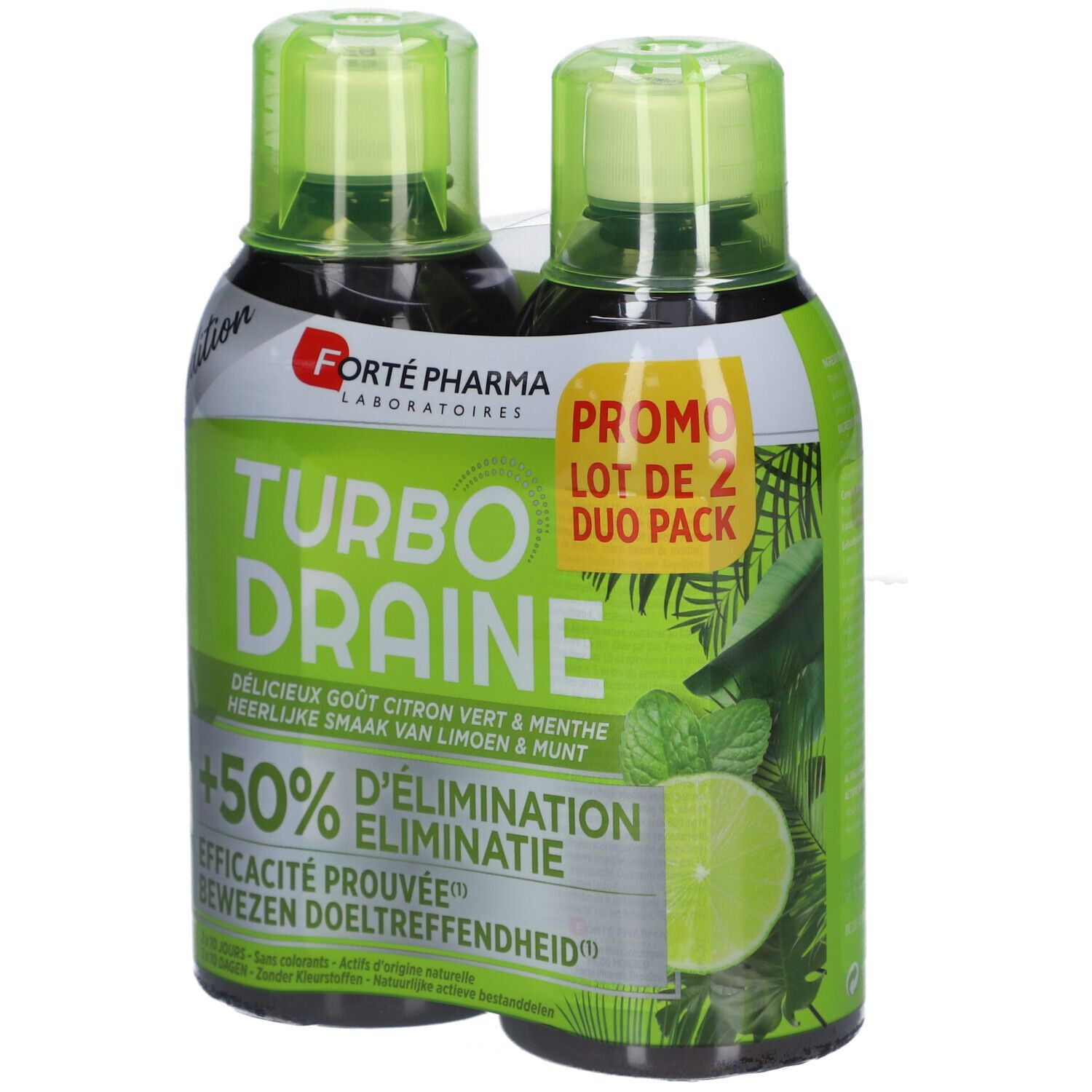 Forté Pharma Turbodrain Minze - Limette