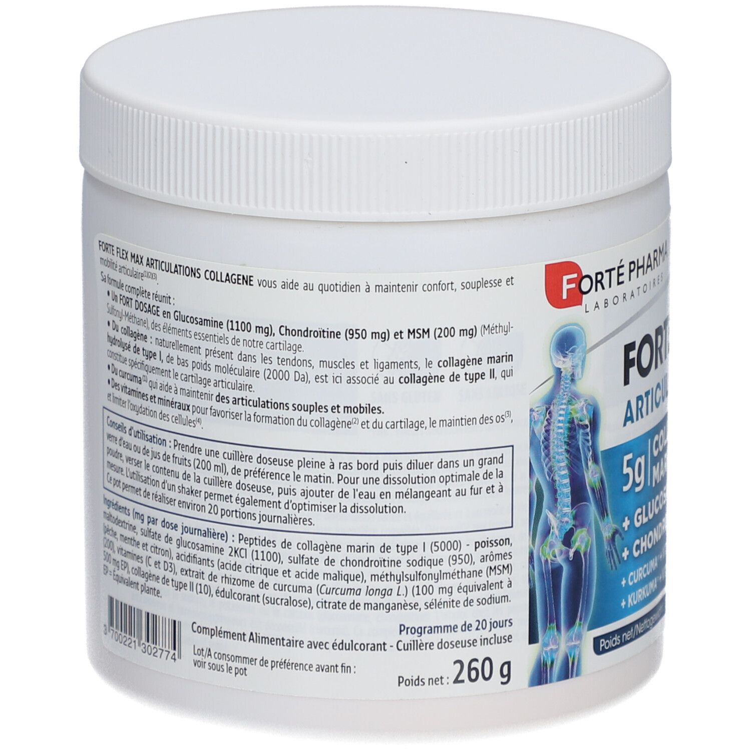 Forté Pharma Forté Flex Max Gelenke Marines Kollagen
