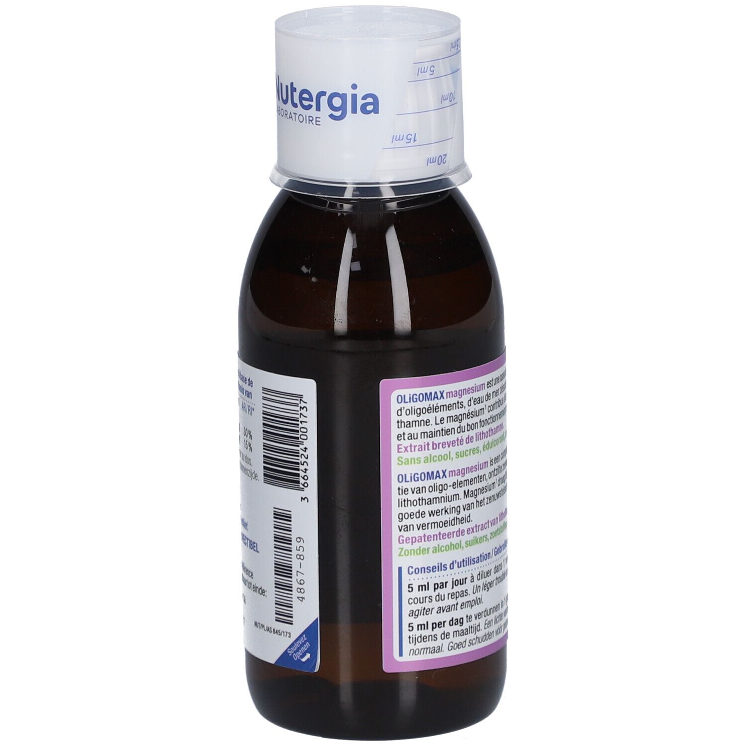 LABORATOIRE NUTERGIA Oligomax Magnésium
