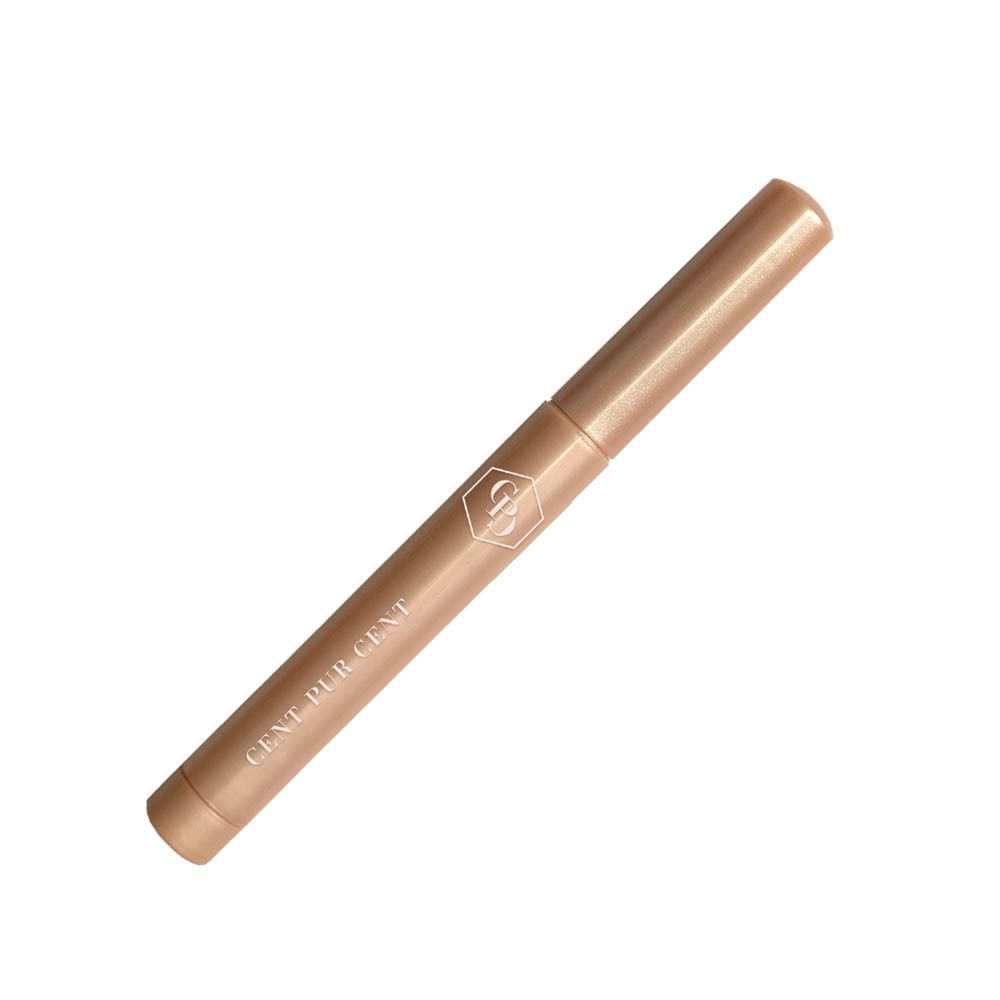 Goldener Stift mit Logo und Text 'CENT PER CENT'.