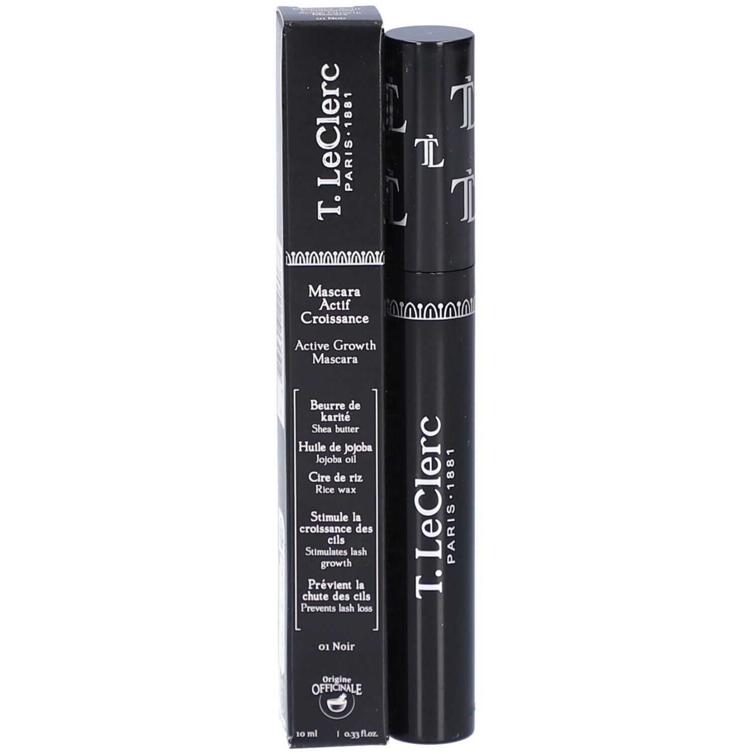 T.LeClerc Active Growth Mascara 01 Schwarz