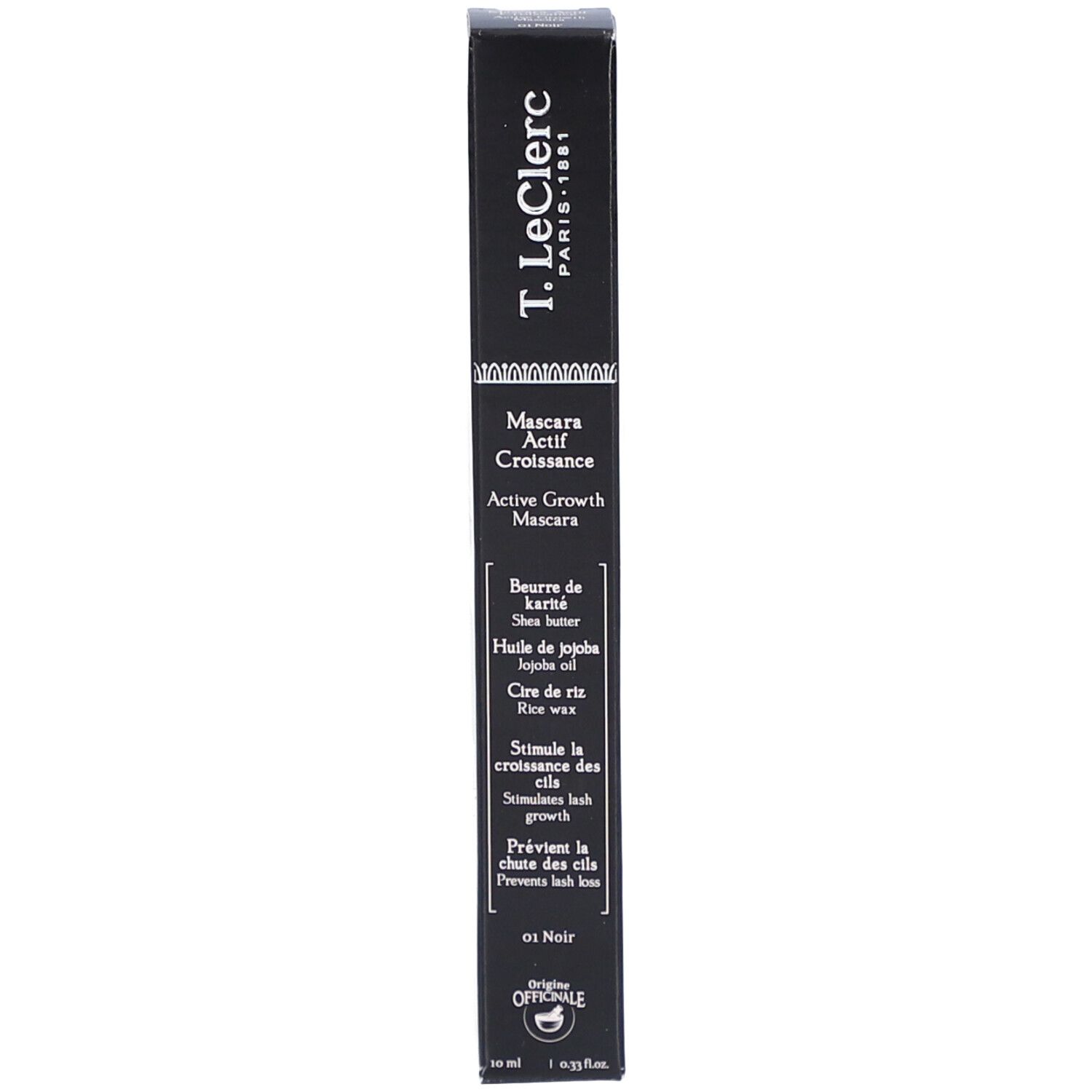 T.LeClerc Active Growth Mascara 01 Schwarz
